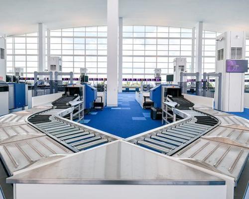 Interior of NCL passenger terminal baggage area